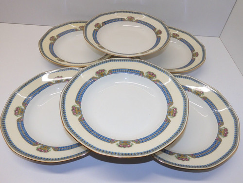 Assiettes 1 2 creuses - *6, 1/2