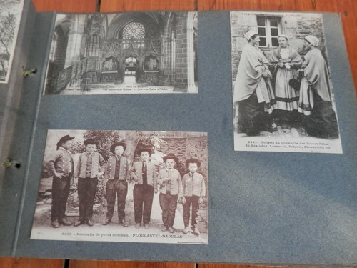 Ancien album cpa bretagne - ancien, :