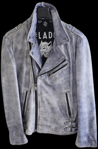 Blouson cuir homme - cuir,