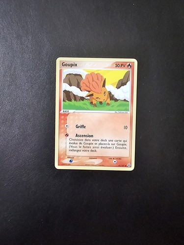 Carte pokémon goupix - pokémon, 81/101