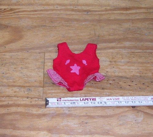 Maillot bain rouge pour - bain,