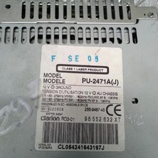 Autoradio d'origine CITROEN C3