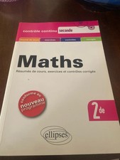 Livre seconde contrôle maths seconde