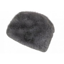 Chapka Toque Fourrure Grise