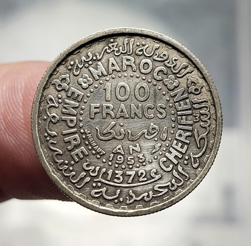 1j2 maroc 100 francs - ~, 1372