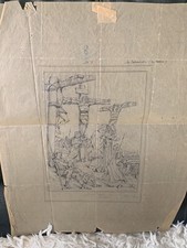 Dessin mine de plomb papier