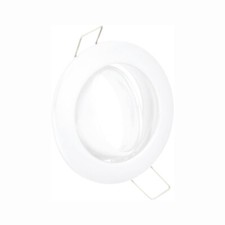 Support de spot Lavanta orientable rond blanc MR16