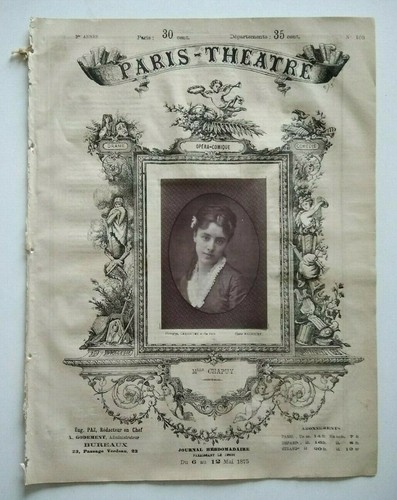 Photo opéra mlle chapuy - ,