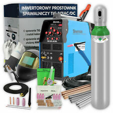 Sherman workshop® TIG 201 AC/DC 200A Poste à souder MMA Aluminium Argon SET