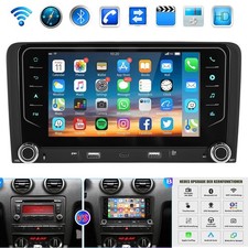 Android15 Für Audi A3 S3 RS3 8P 64G Apple Carplay Autoradio GPS Navi Kamera DAB+