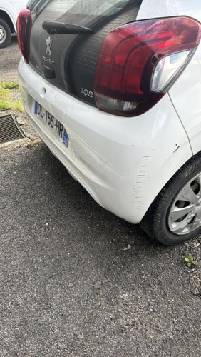 Pare choc arriere peugeot - pare,