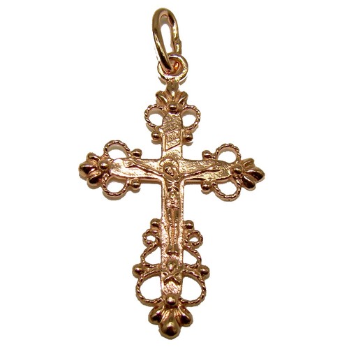 Petit croix russe orthodoxe - orthodoxe, en