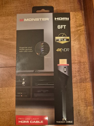 Monster hdmi new unopened box - hdmi,