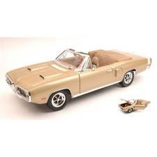 DODGE CORONET 1970 GOLD 1:18 Lucky Die Cast Auto Stradali Nouveau modèle