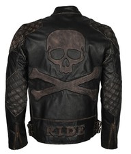 Veste de moto Skull & Bones