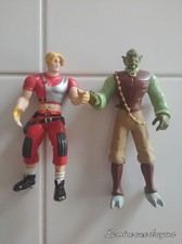 Lot Figurines Vintage Quick Flash Gordon figure set 1998 Empereur Ming DC