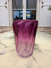 Vase cristal torsade coloris - vase,