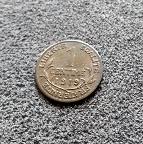 Monnaie france centime 1919 - monnaie, 1