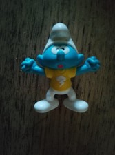 figurine schtroumpf mc donald's colerique