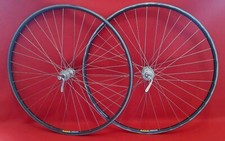 Roues Mavic Open 4CD Maillard 700 Hubs Velo Route Vintage Set Wheels