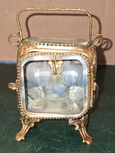 Coffret ancien petite vitrine - coffret,