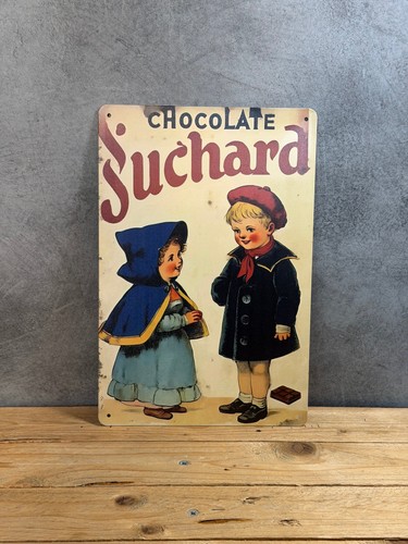Plaque métal chocolat - chocolat, suchard