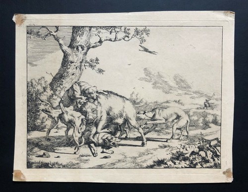 Gravure xvii xviiième - xviiième,