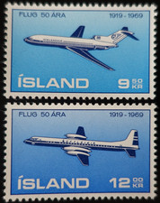 TIMBRES d' ISLANDE - POSTE