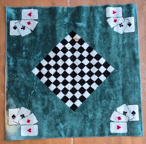 Tapis jeu cartes - tapis, ancien