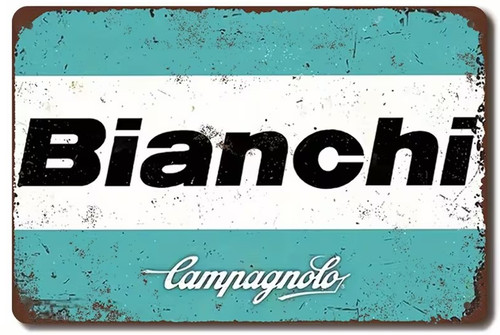 Plaque murale métal bianchi - plaque,
