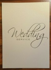 Housses de service mariage -