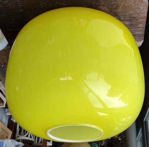 énorme suspension globe verre - suspension,