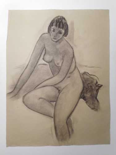 Tableau étude dessin pastel
