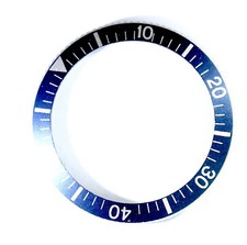 Lunette de montre de plongée YEMA sous-marine neuf de stock; 27,1 mm - J21-19