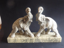 Serre-livres en Albâtre