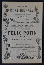 1903 Catalogue FELIX POTIN