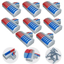 Connecteurs électriques 8pièces Bornes de Lustre Enfichables 2 en 10 sorties ...