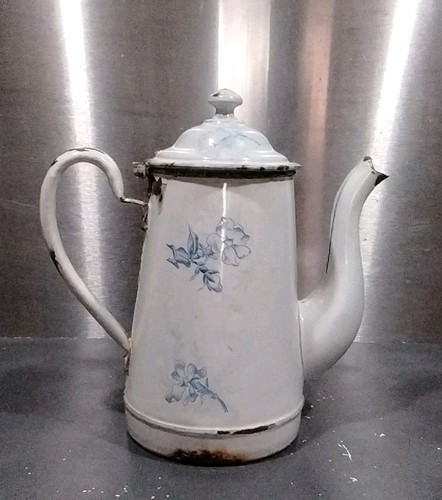 Cafetière tôle émaillée - cafetière,