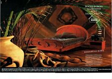  Publicité Advertising 0322 1991  meubles mobiler Roche-Bobois  rotin 2p