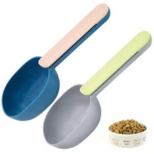 2 Pièces Pelle Pour Nourriture Pour Chiens Animaux Domestiques Poignée Avec C...