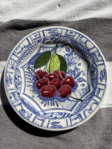Gien oiseau bleu bread - bread, butter