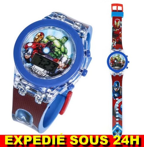 Montre enfant avengers digital - montre,