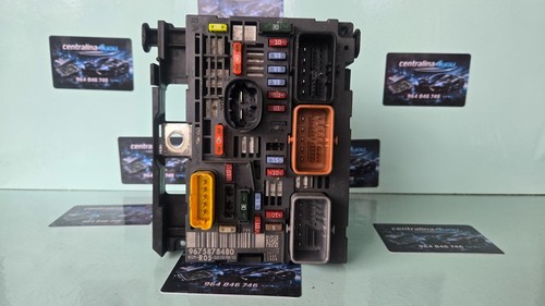 Bsm fuse box - peugeot, citroen