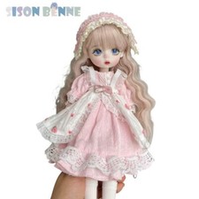 1/6 BJD Poupée Mignonne Fille Avec Robe Chaussures Ensemble Complet De Jouets