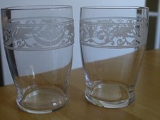BACCARAT 2 ANCIENS VERRES A