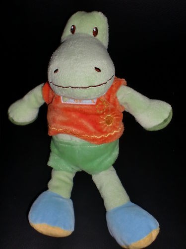 Doudou peluche crocodile - peluche, ma