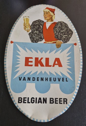 Ekla pub metal ancienne biere - ancienne,
