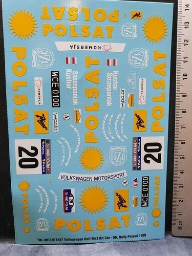 Decals golf mk3 kit - decals,