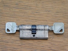 6cm CYLINDRE IKON-ZI serrure 2 clés clef barillet de porte