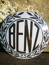 Plaque émaillée Mercedes "